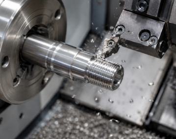 CNC machined stainless steel precision parts produced by Perfect Machining in Mississauga, Ontario, Canada