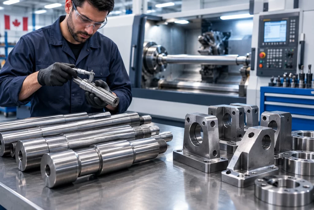 Steel CNC Machining in Canada